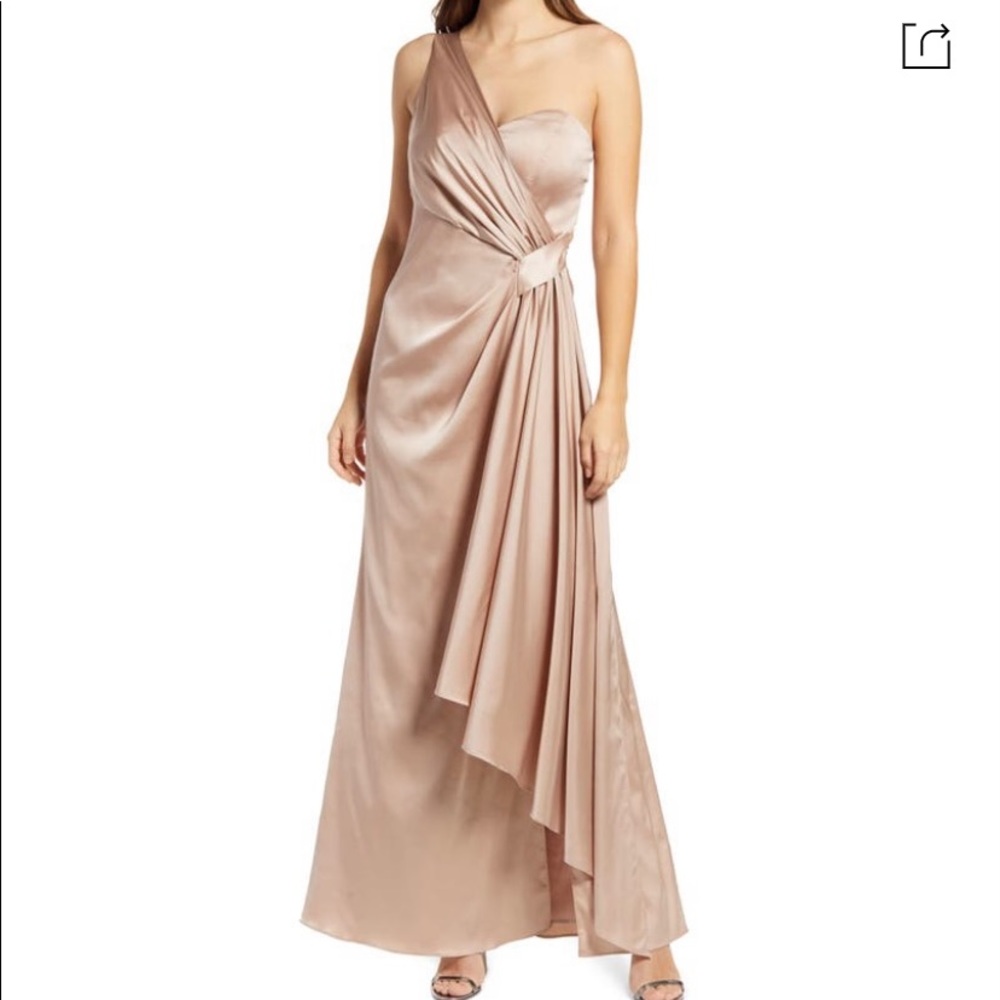 Chichi London Champagne Bridesmaid Dress